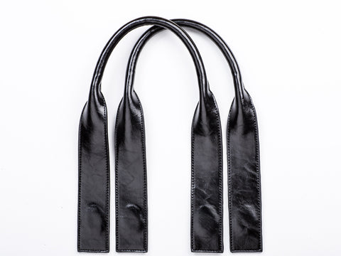 Vegan-Leather Black Strap