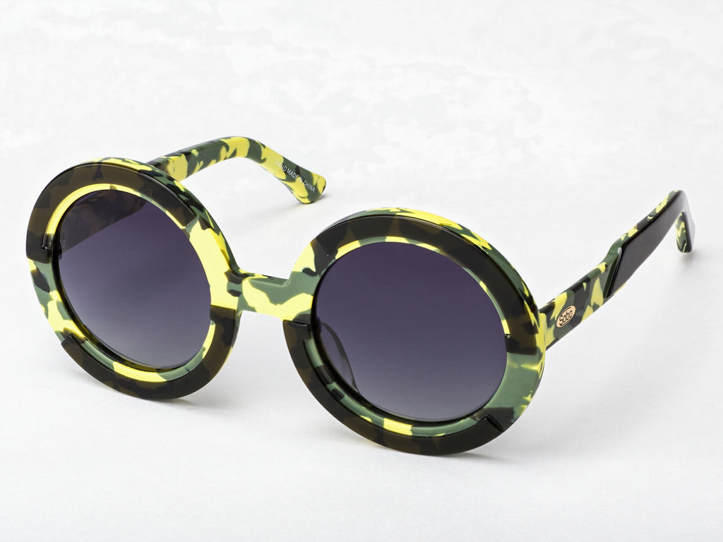 Sobo Sunglasses Camo Frame With Smoke Gradient Lens