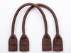 Sobo Fashion Short Matte Brown Eco-Leather Handles