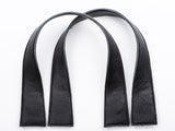 Sobo Fashion Black Genuine Leather Strap Handle 