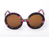 Sobo Sunglasses Pink Camo Frame With Mirror Gold Lens