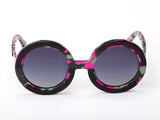 Sobo Sunglasses Pink Camo Frame With Smoke Gradient Lens